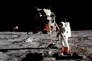 Buzz Aldrin na Mjesecu