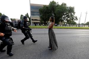Prosvjednica u Baton Rougeu