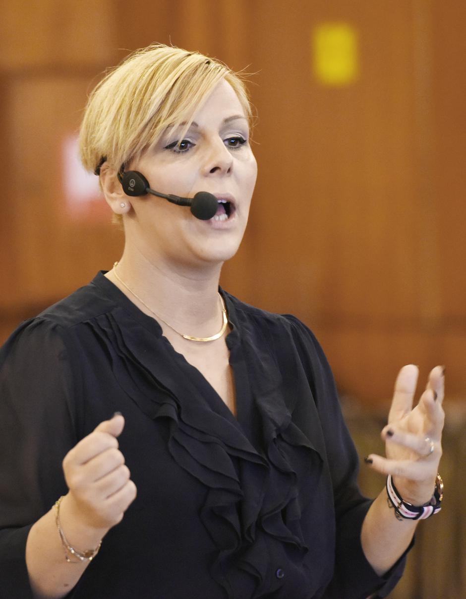 Ana Bučević, motivacijska govornica | Author: Davor Višnjić/PIXSELL
