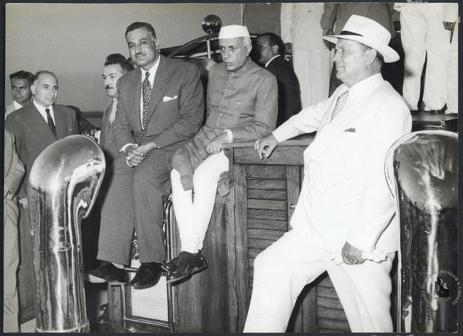 Tito, Nehru i Naser | Author: Nehru Memorial