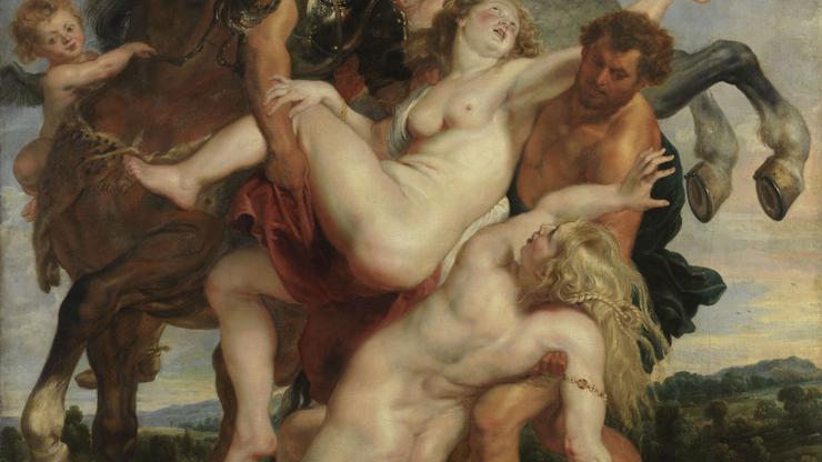 "Otmica Leukipovih kćeri", Peter Paul Rubens, 1618.