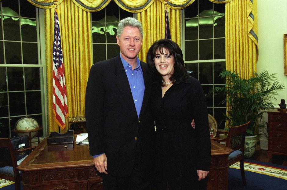 Bill Clinton i Monica Lewinsky | Author: Wikimedia Commons