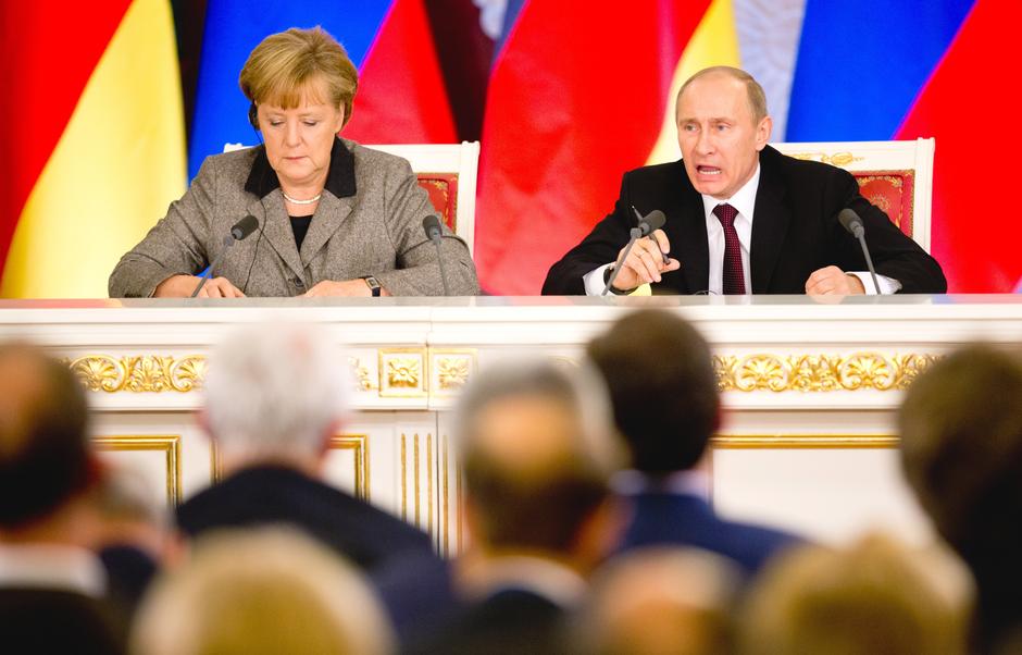Angela Merkel i Vladimir Putin | Author: Kay Nietfeld/DPA/PIXSELL