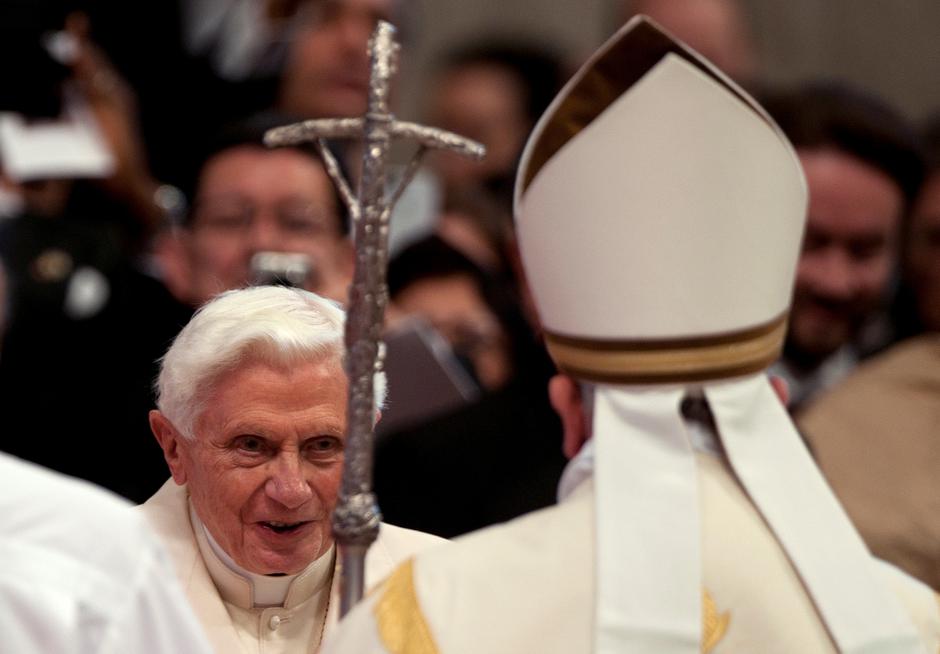 Papa Franjo i umirovljeni Benedikt XVI | Author: VATICAN MEDIA/REUTERS/PIXSELL