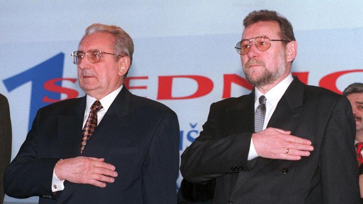 Franjo Tuđman i Vladimir Šeks