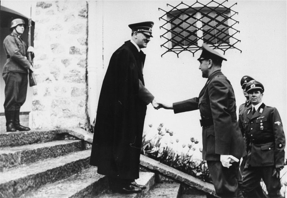 Adolf Hitler i Ante Pavelić | Author: United States Holocaust Memorial Museum