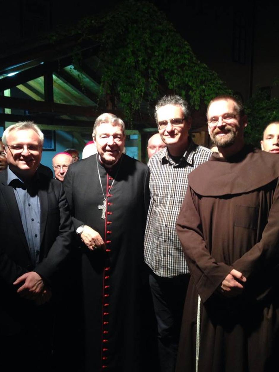 Australski kardinal George Pell i Vice John Batarelo | Author: Facebook