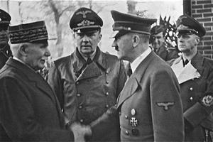 Francuski maršal Philippe Pétain i Hitler