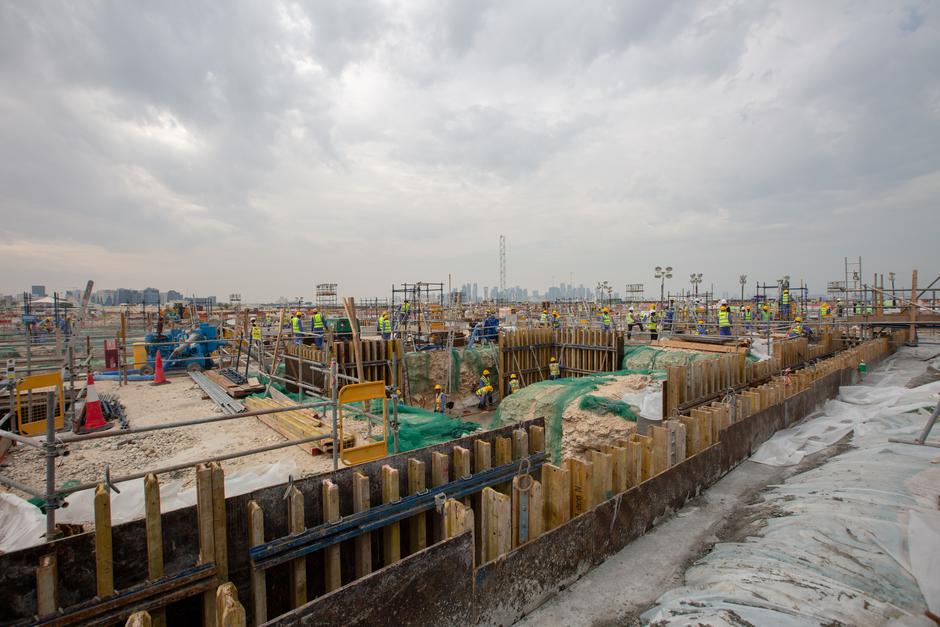 Prikaz izgradnje u Kataru | Author: DPA/PIXSELL
