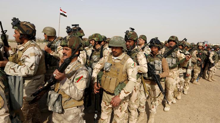 Iračka vojska uoči oslobađanja Mosula