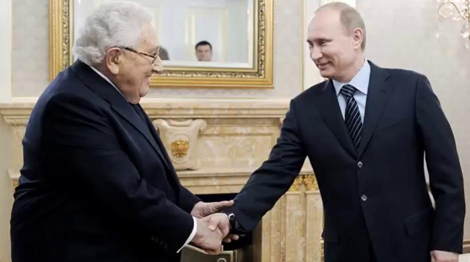 Henry Kissinger i Vladimir Putin | Author: Screenshot Youtube