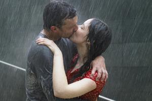 Poljubac na kiši