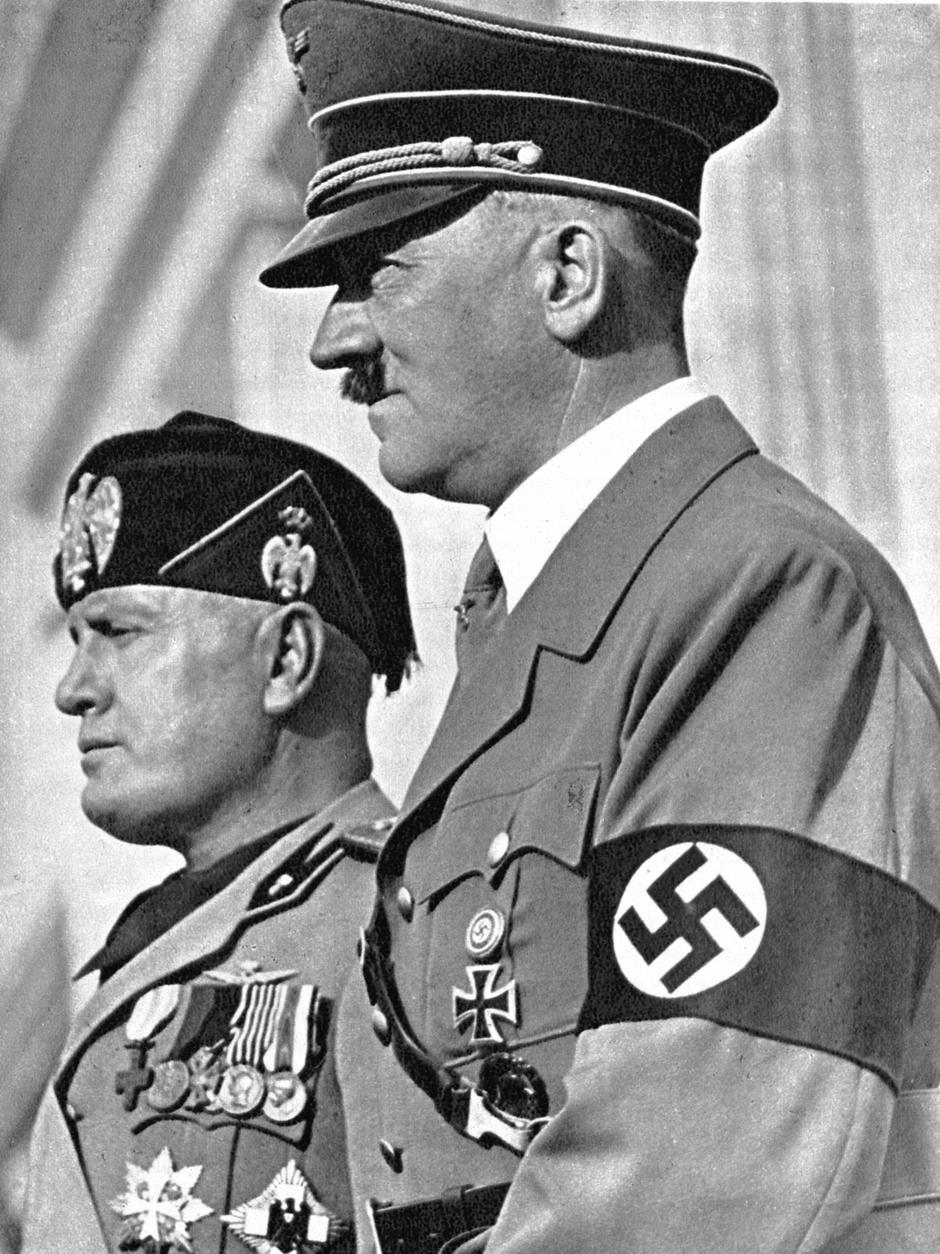 Hitler i Benito Mussolini | Author: Thinkstock