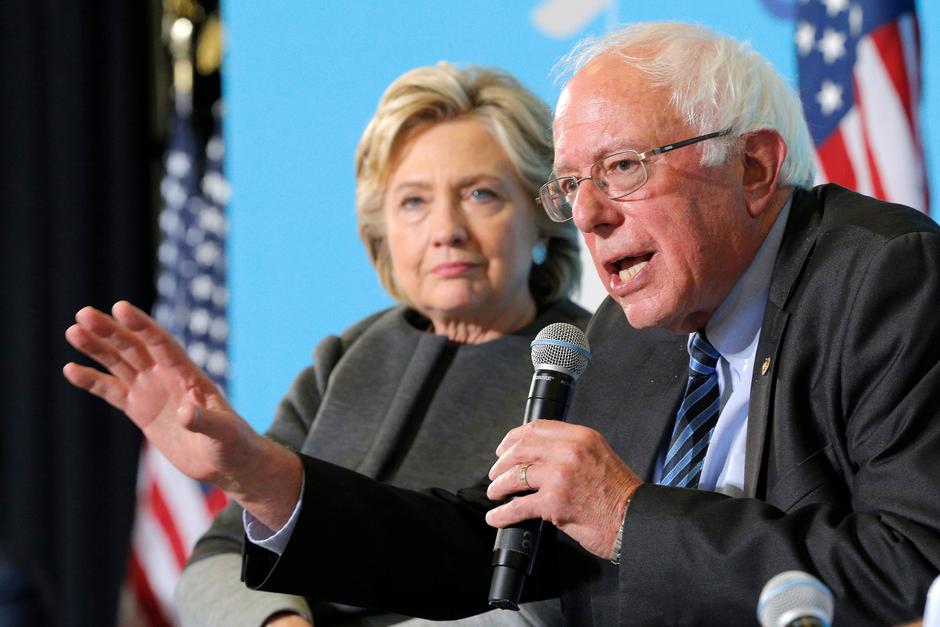Bernie Sanders, Hillary Clinton | Author: BRIAN SNYDER/REUTERS/PIXSELL
