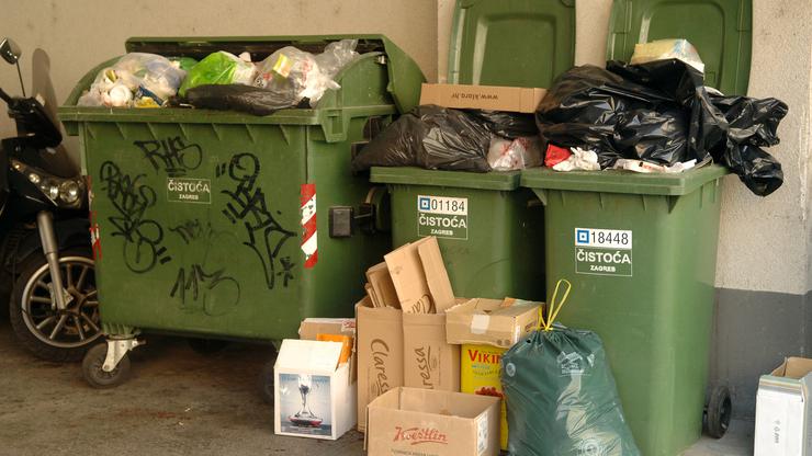 Zagreb: Gradu prijeti katastrofa zbog nagomilanog smeća