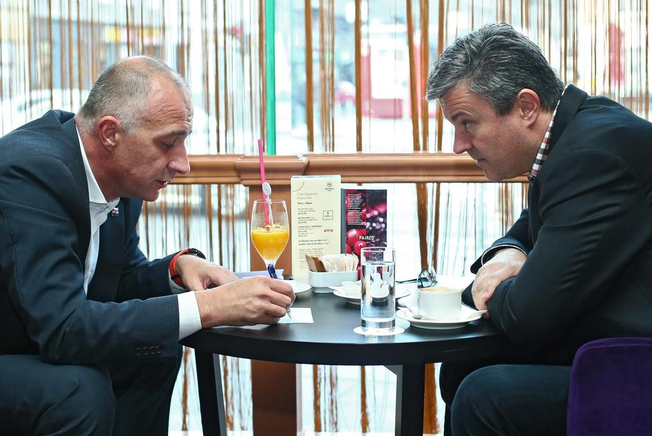 Tihomir Orešković i Ivan Vrdoljak | Author: Sanjin Strukić (PIXSELL)