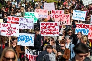 Zagreb: Na Trgu kralja Tomislava održan prosvjed "Pravda za djevojčice" KATEGORIJE