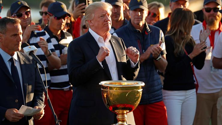 Donald Trump na golf turniru