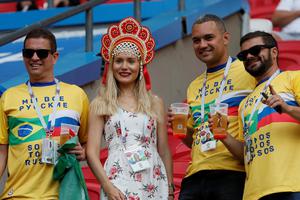 Brazilski navijači na Svjetskom prvenstvu u Rusiji