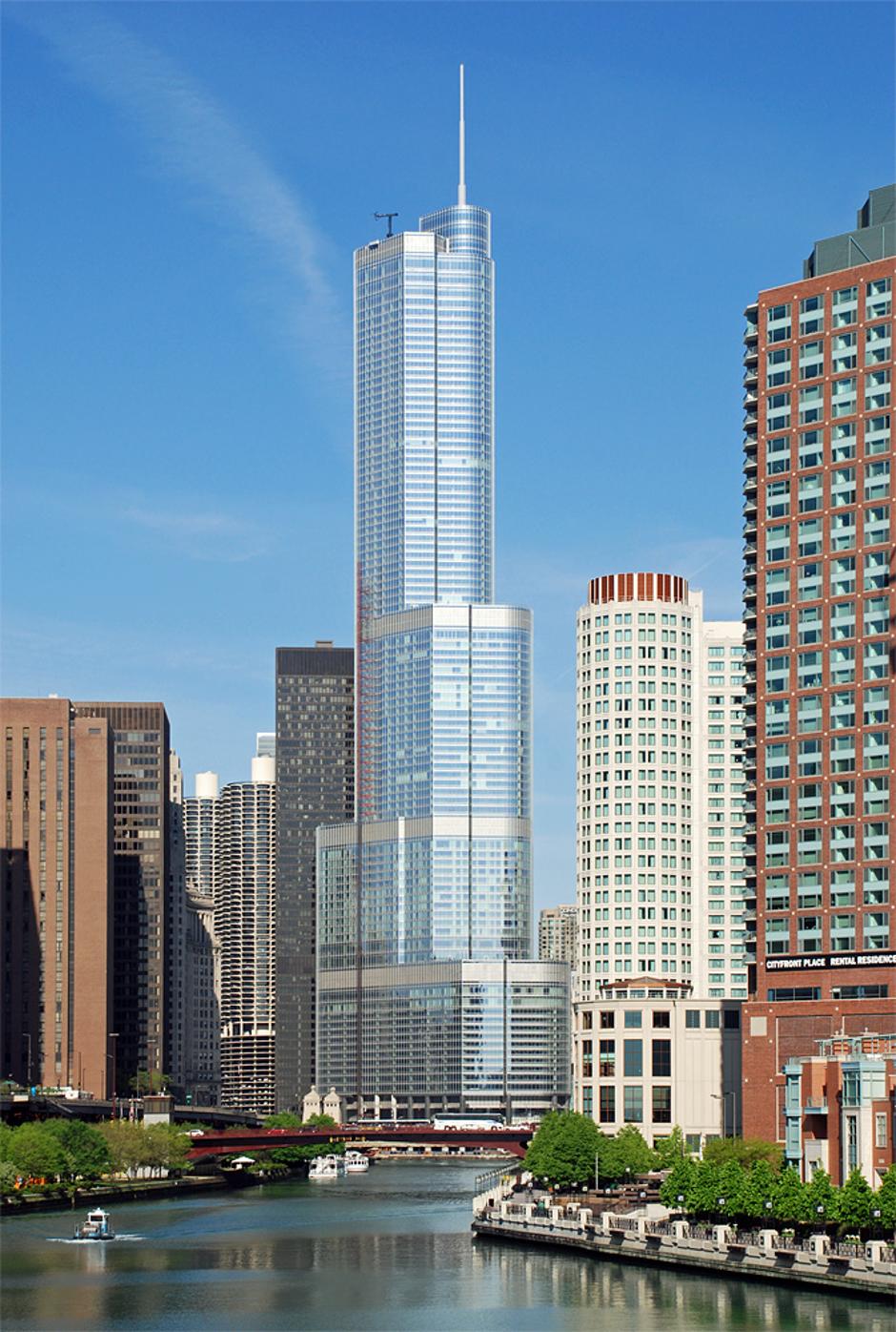 Trumpov toranj u Chicagu | Author: Wikipedia Commons