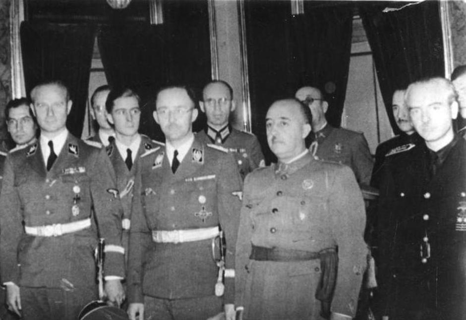 Himmler u posjeti kod Franca | Author: Bundesarchiv