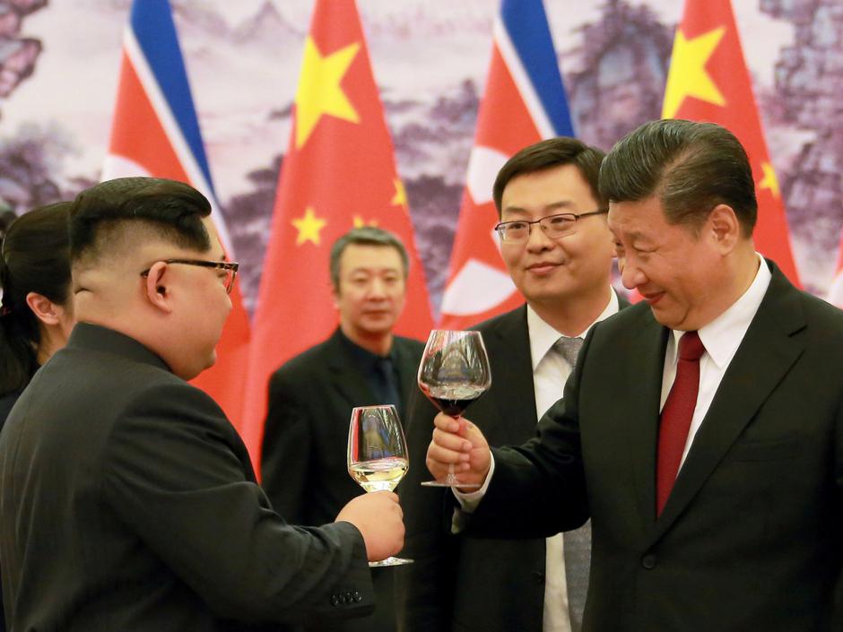 Vlak Kim Jong Una | Author: KCNA/via Reuters