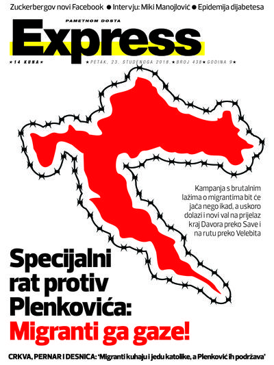 Specijalni rat protiv Plenkovića: Migranti ga gaze