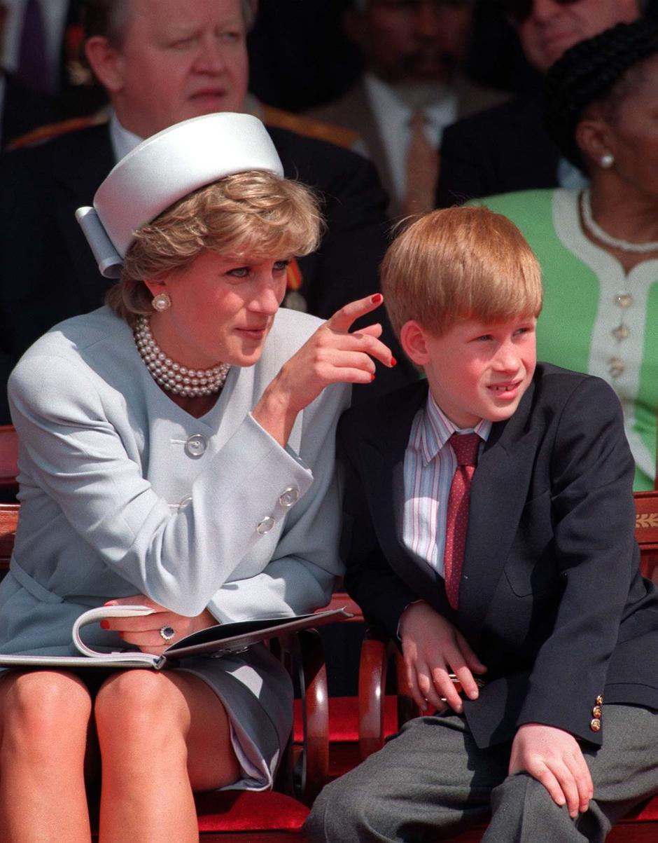 princeza Diana i princ Harry | Author: Martin Keene/Press Association/PIXSELL