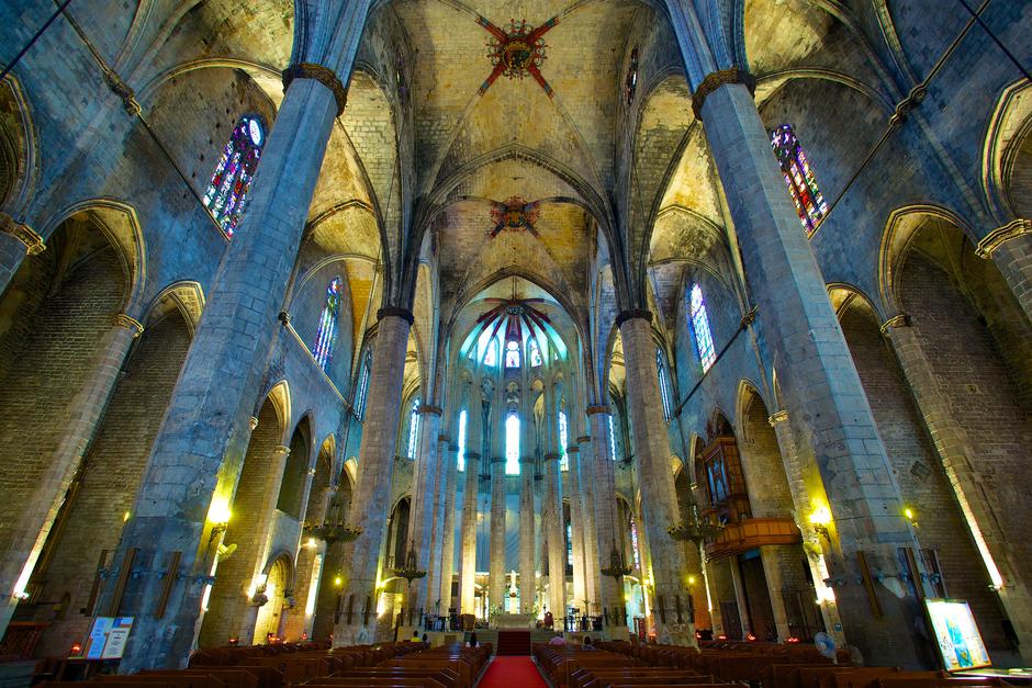Santa Maria del Mar, Barcelona | Author: Jiuguang Wang/ CC BY-SA 3.0