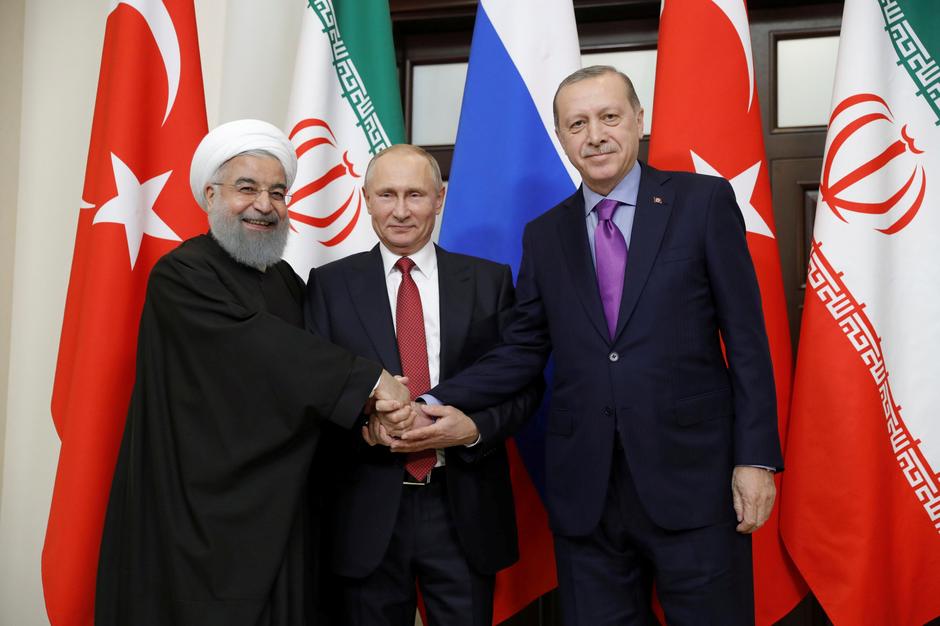 Rouhani, Putin i Erdogan | Author: SPUTNIK/REUTERS/PIXSELL