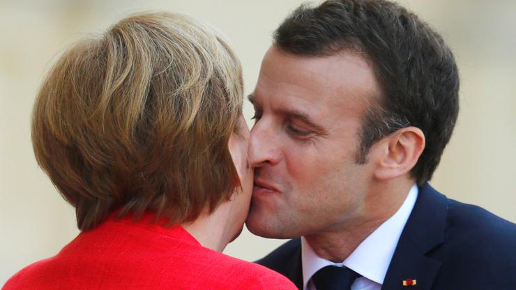 Sastanak Angela Mercel i Emmanuel Macron