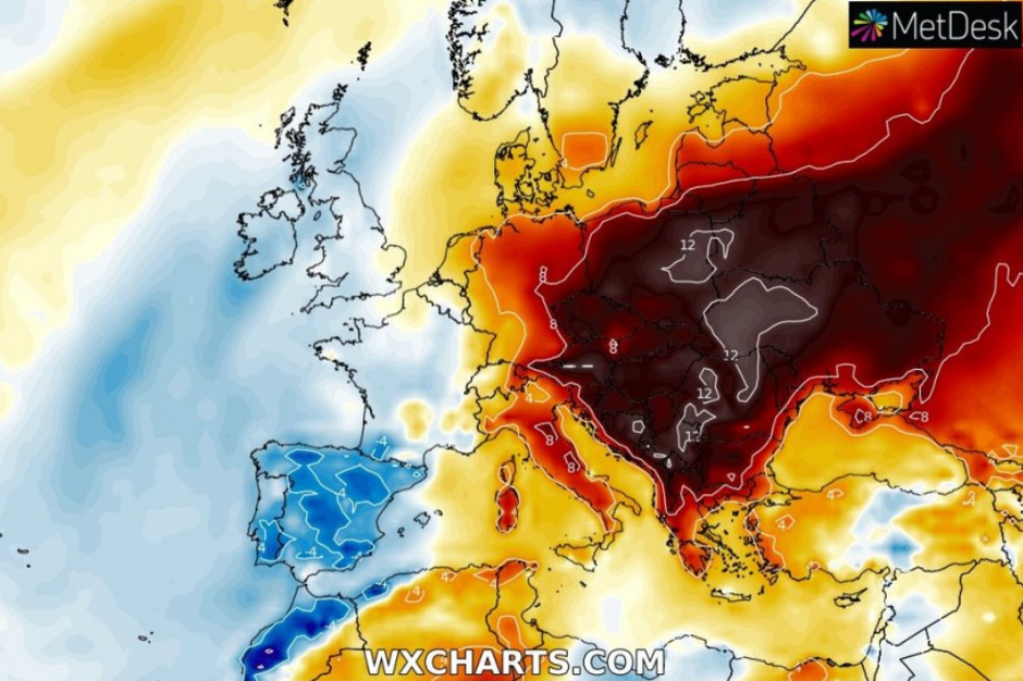 Pretopla jesen u Europi, 2019. | Author: Severe Weather Europe