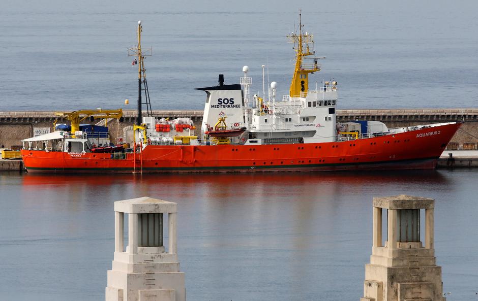 Brod za spašavanje migranata Aquarius | Author: JEAN-PAUL PELISSIER/REUTERS/PIXSELL