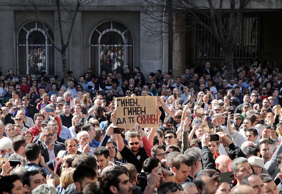 Prosvjedi u Srbiji | Author: MARKO DJURICA/REUTERS/PIXSELL