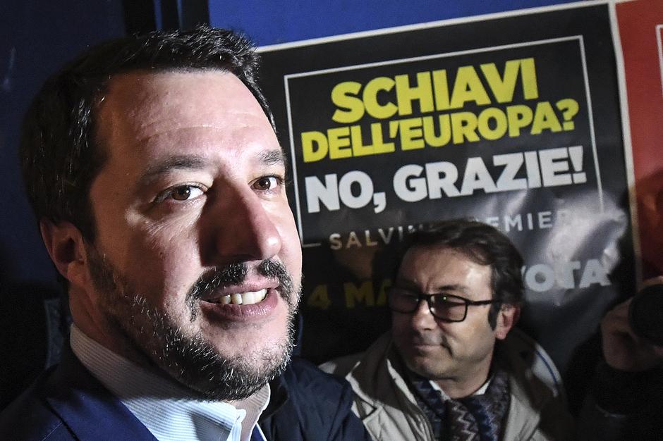 Predsjednik desničarske stranke Lega Nord Matteo Salvini | Author: Salvatore Laporta/IPA/PIXSELL