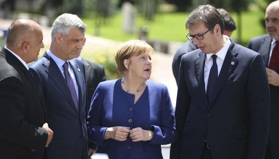 Angela Merkel i Aleksandar Vučić | Author: VASSIL DONEV/REUTERS/PIXSELL