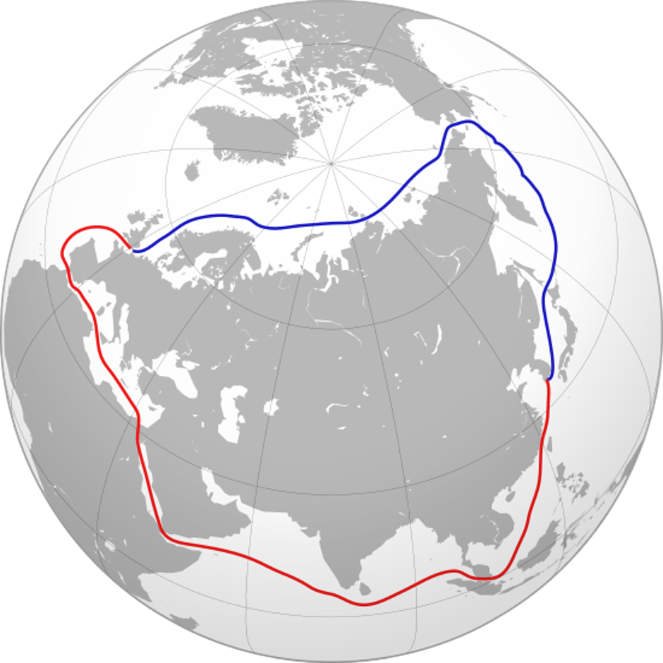 Pomorski put Kine oko Arktika | Author: Collin Knopp-Schwyn and Turkish Flame/ CC BY 4.0