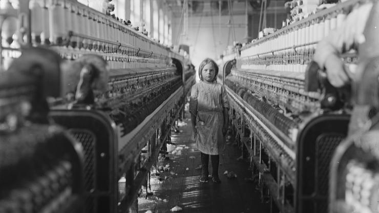Dijete radnik tijekom industrijske revolucije