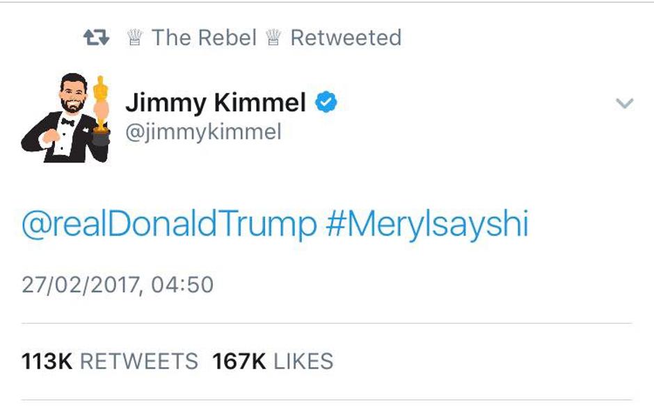 Twitter Jimmyja Kimmela | Author: Twitter