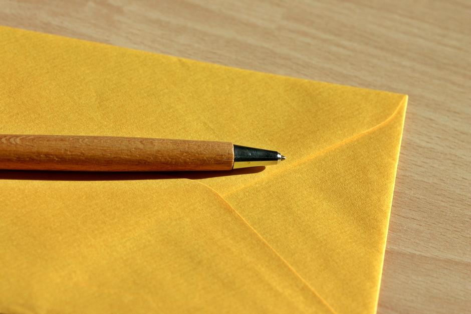 Kuverta i olovka | Author: Pixabay