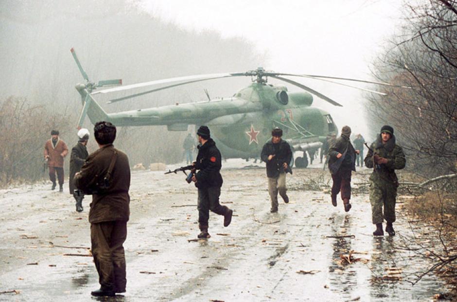Srušeni ruski helikopter tijekom čečenskih ratova | Author: Mikhail Evstafiev/Wikipedia