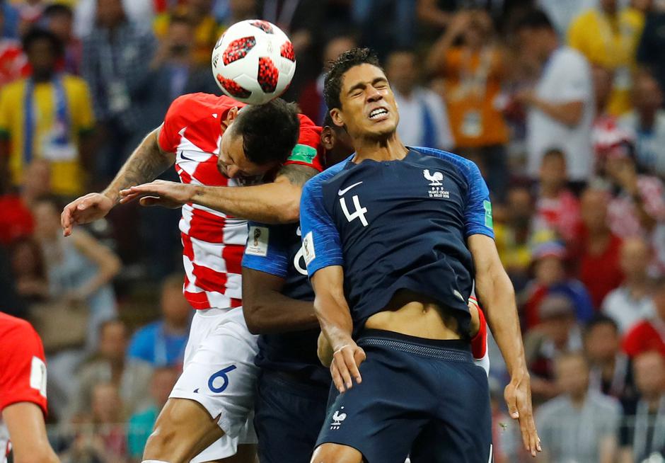 Raphael Varane na finalnoj utakmici Hrvatska Francuska | Author: Kai Pfaffenbach/REUTERS/PIXSELL