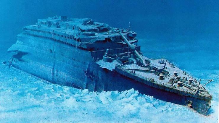 Titanic na dnu mora