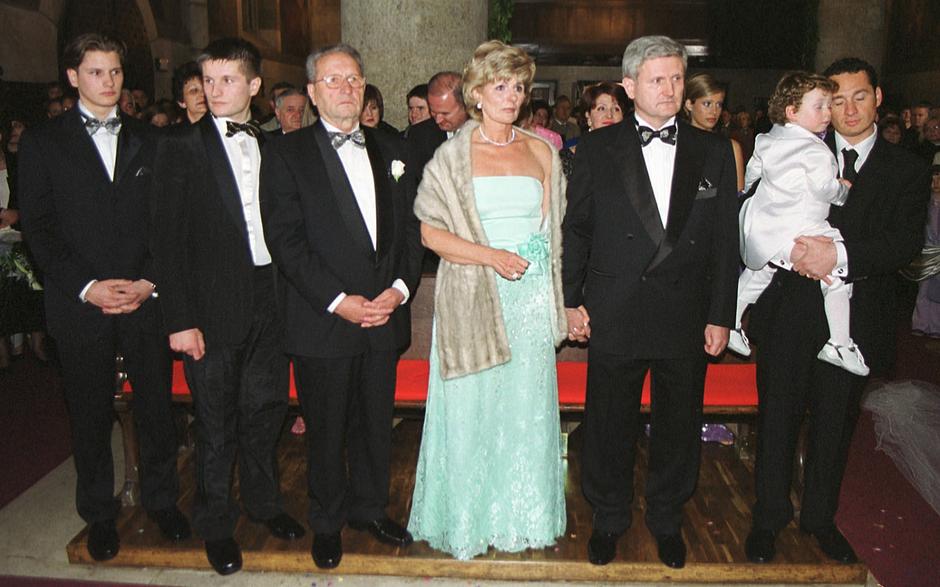Obitelj Todorić na vjenčanju Ive Balent | Author: Boris Scitar/PIXSELL