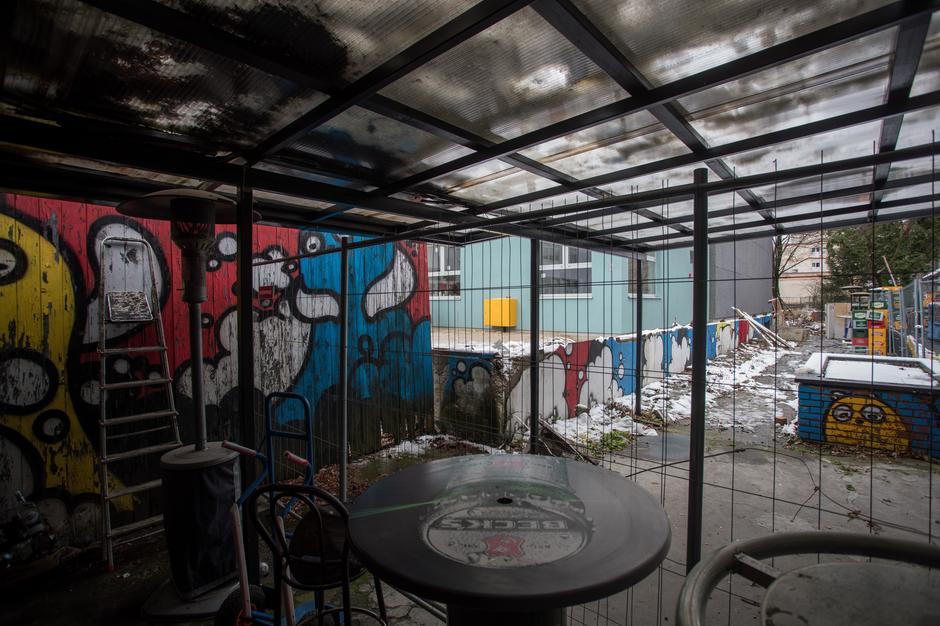 Grad nenajavljeno započeo rušenje terase kluba Jabuka | Author: Davor Puklavec (PIXSELL)