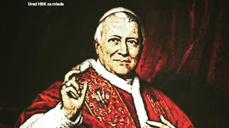 Objava HBK na Twitteru od 02.05.2019. sa skandaloznim citatom pape Pija IX