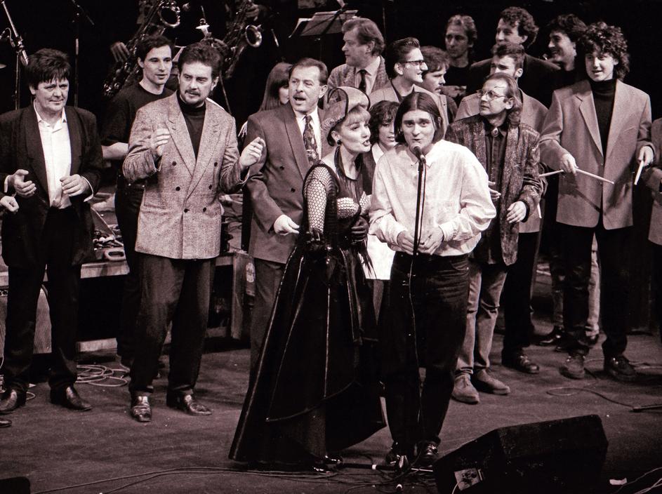 Zagreb: Koncert Ritam kiše posvećen Karlu Metikošu, 09.12.1992.