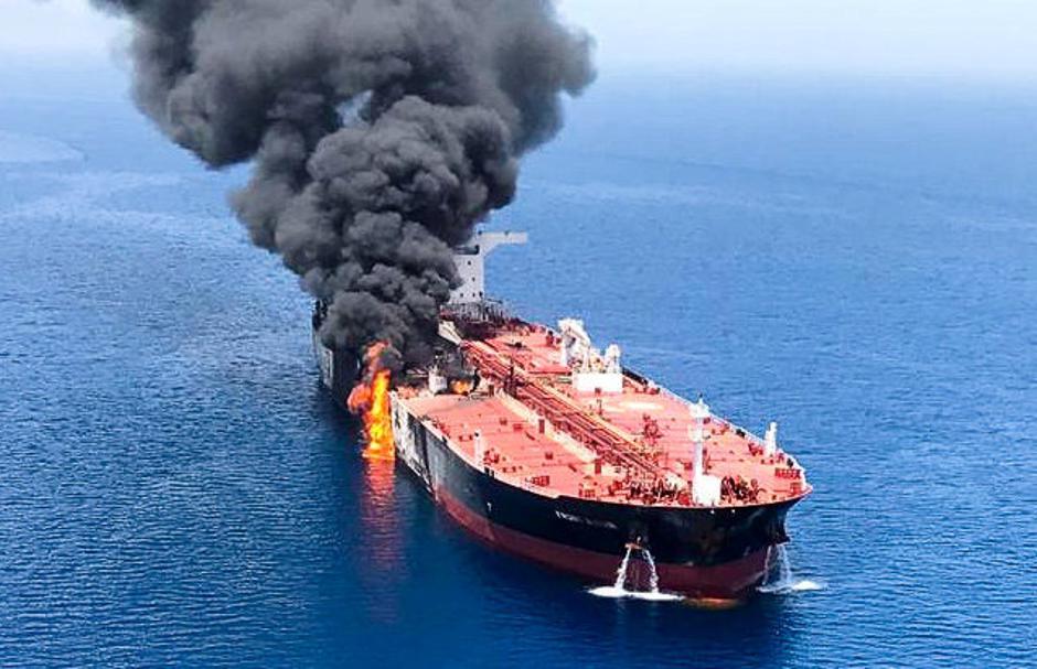Tanker u Hormuškom zaljevu | Author: Handout/REUTERS/PIXSELL