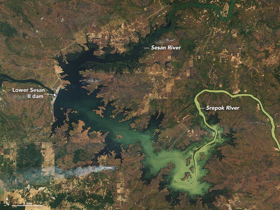 Rijeka Mekong | Author: NASA