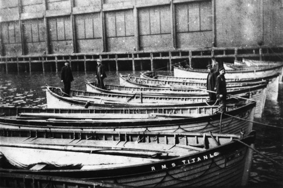 Prikaz čamaca za spašavanje s Titanica | Author: Wikimedia Commons